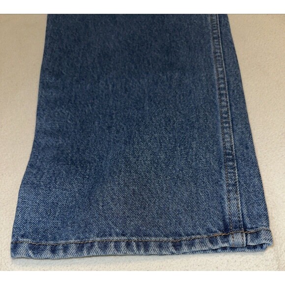 L.L. Bean Men's Comfort Waist Jeans 36x28 Blue Denim Classic Straight Leg - Picture 3 of 13